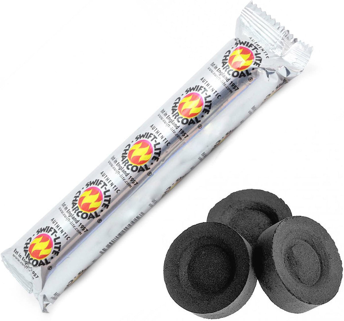 Roll (10 discs) of Self-Lighting Charcoal Discs for Frankincense