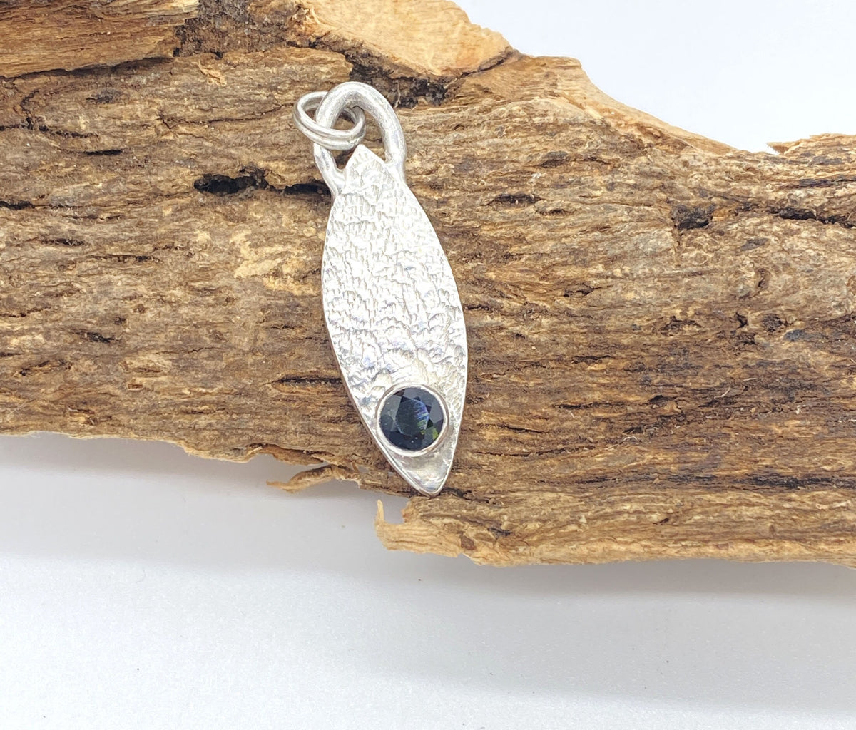 Handmade Chrome Diopside Silver Pendant - Special Offer!