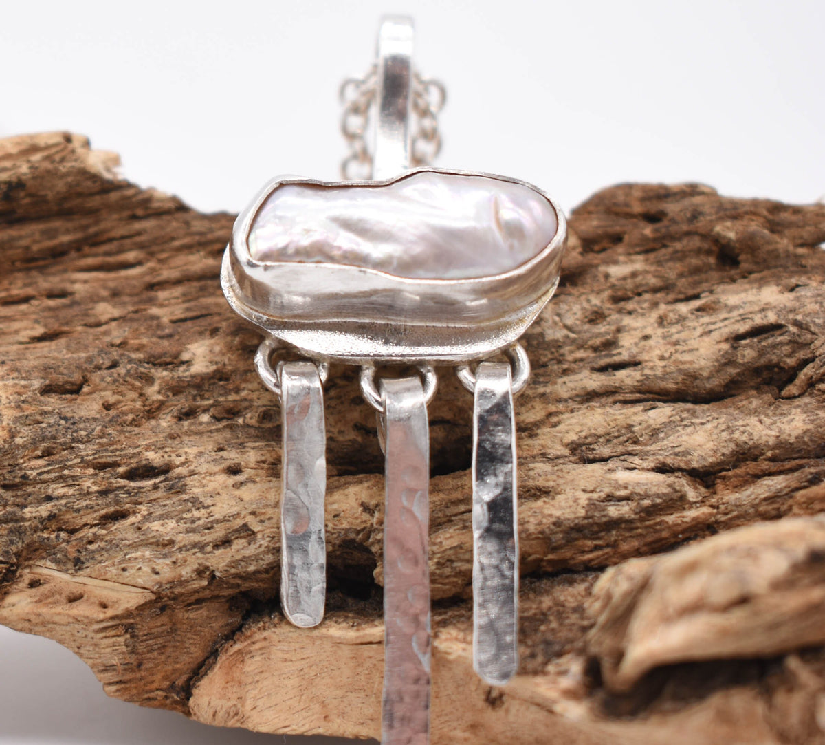 Pearl Sterling Silver Pendant
