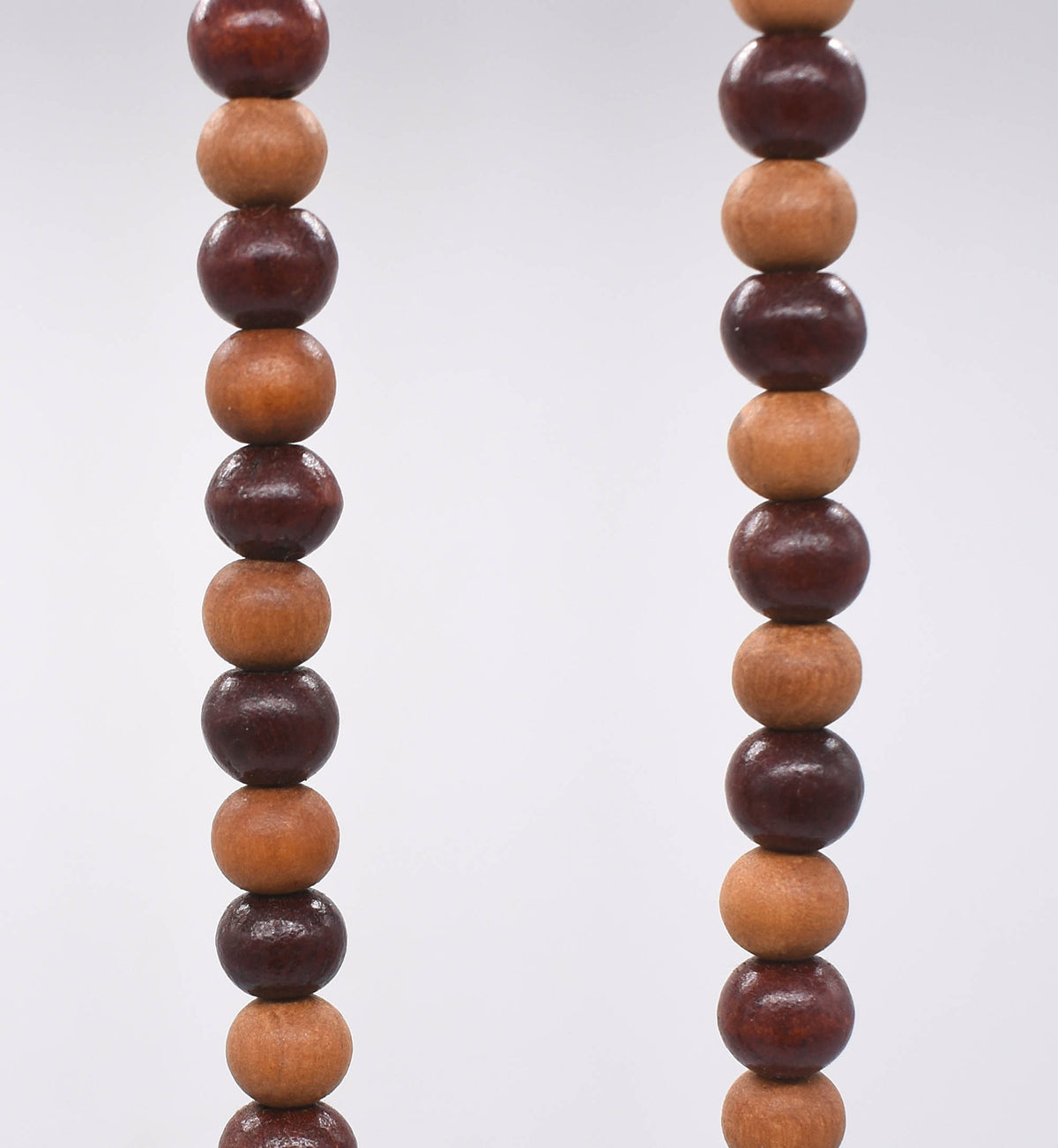 Sandalwood and Rosewood Mala Beads