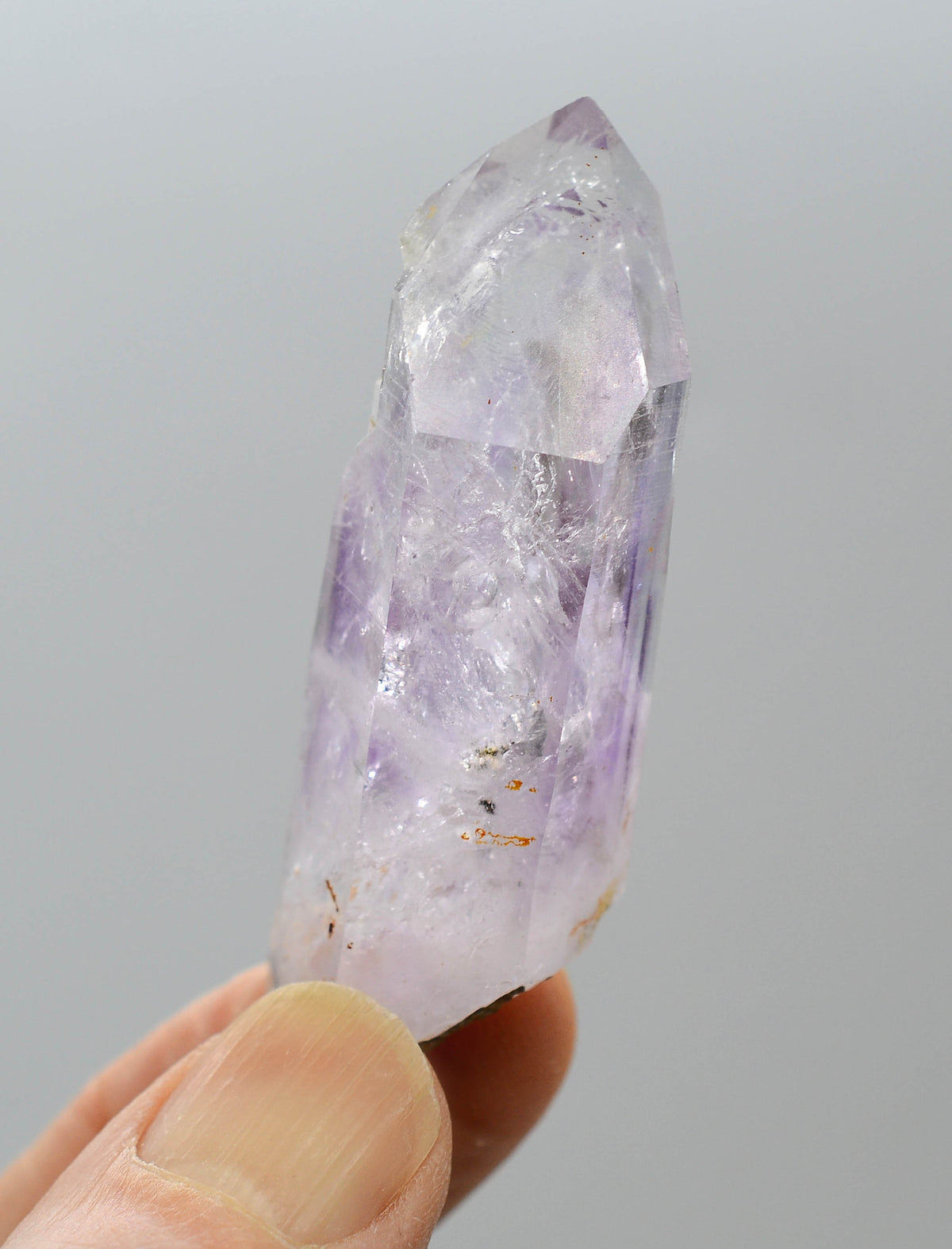 Brandberg Amethyst Flame Enhydro Crystal