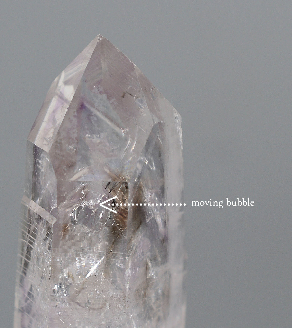 Brandberg Amethyst Flame Enhydro