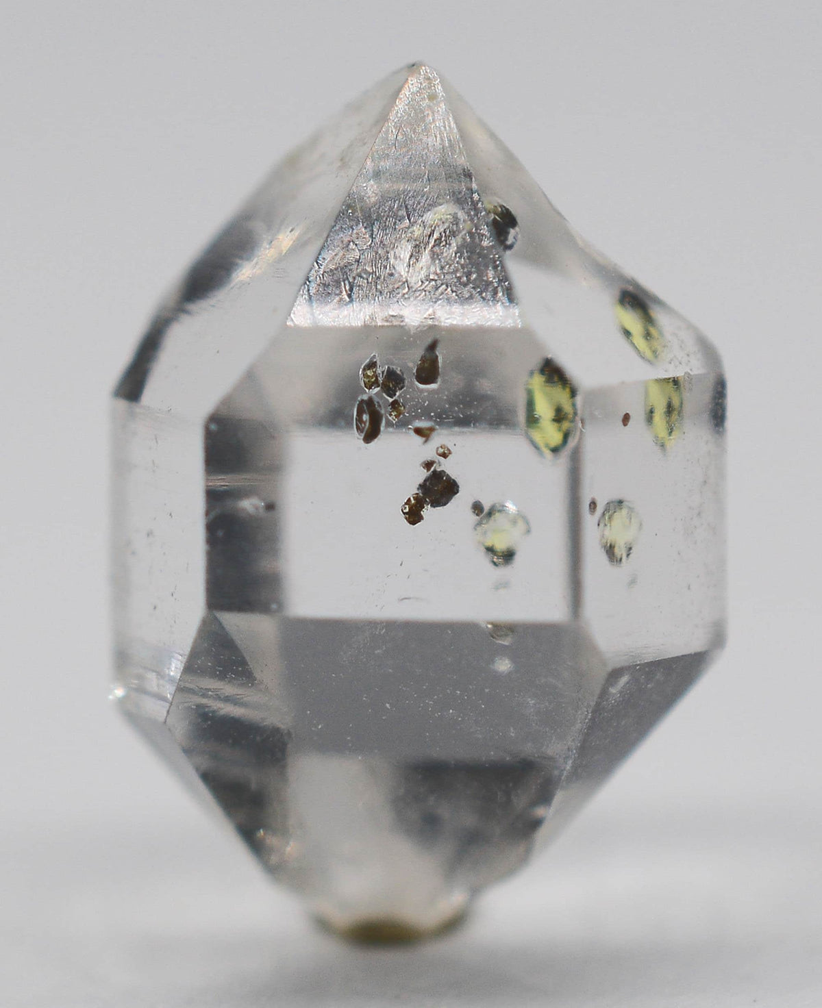 Golden Enhydro ~ Petroleum Quartz