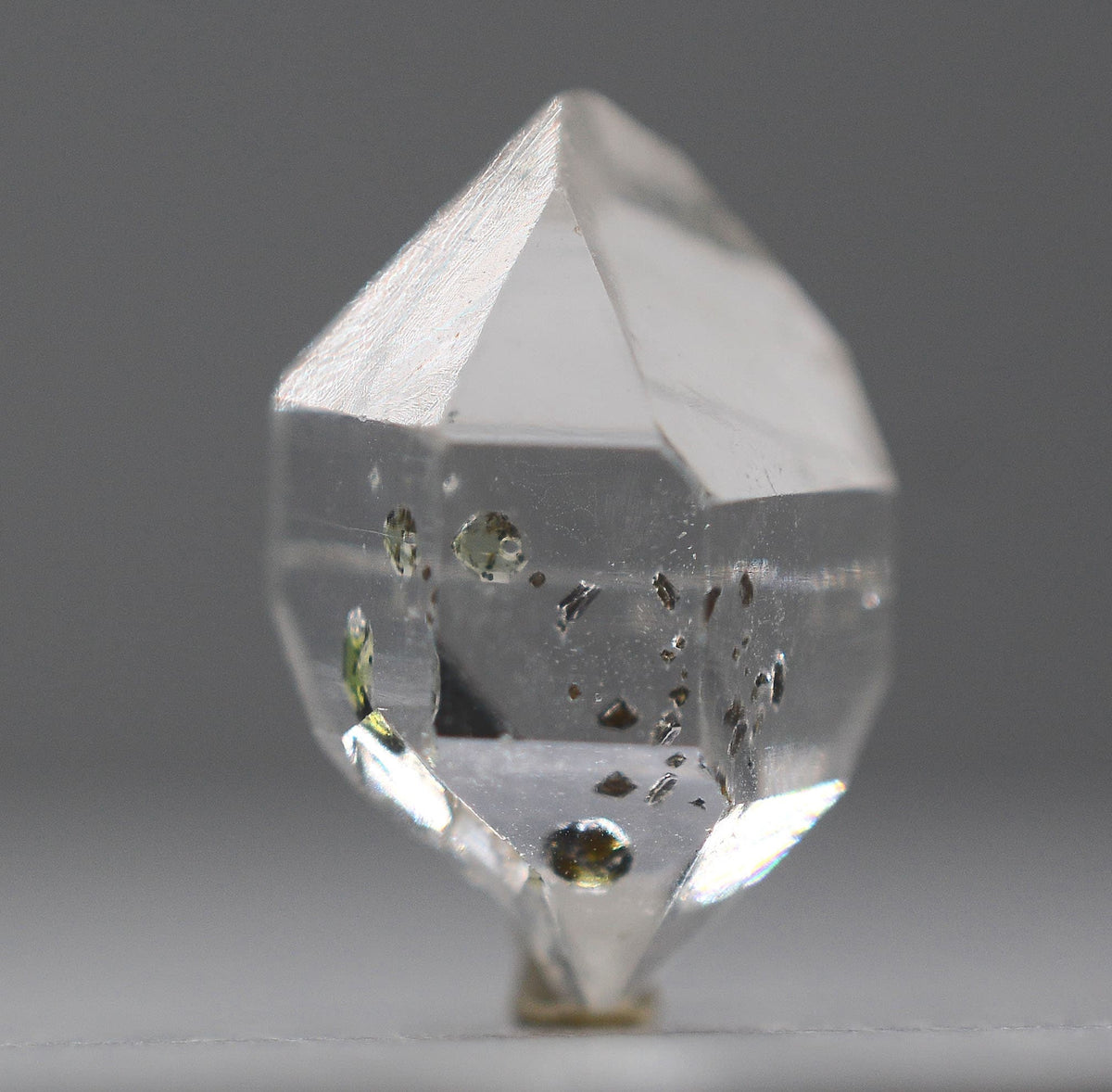 Golden Enhydro ~ Petroleum Quartz