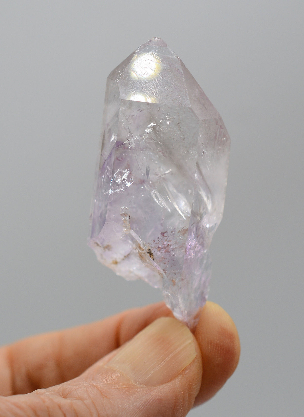 Brandberg Amethyst Enhydro Quartz Crystal