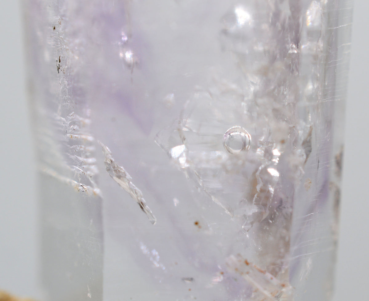 Brandberg Amethyst Enhydro Quartz Crystal