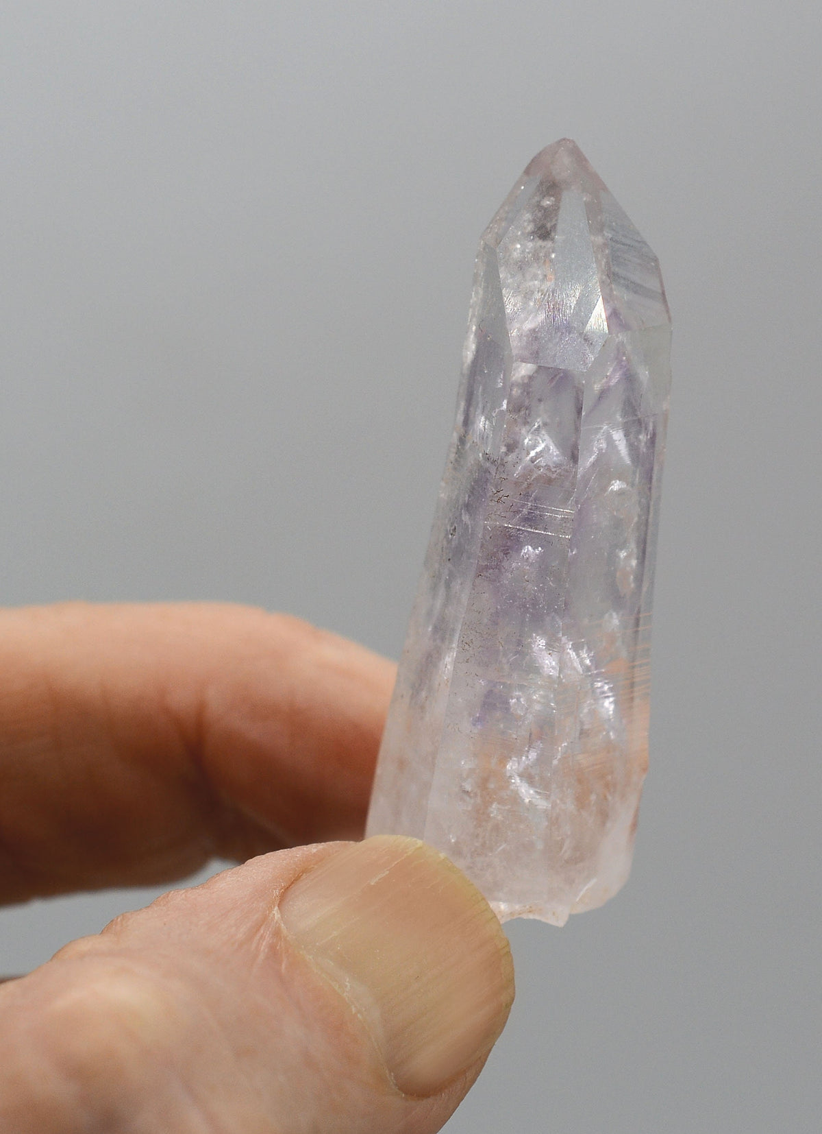 Brandberg Quartz Amethyst Enhydro Crystal