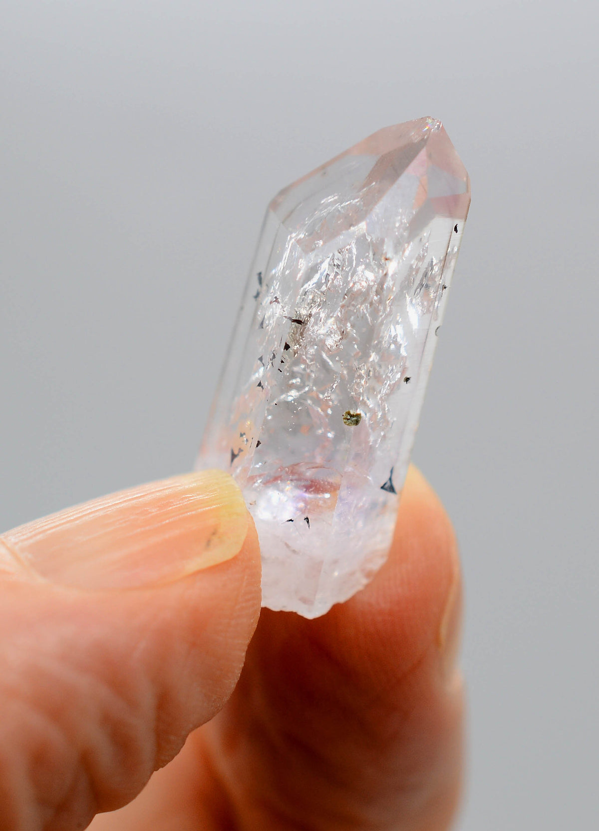Brandberg Quartz Enhydro Crystal