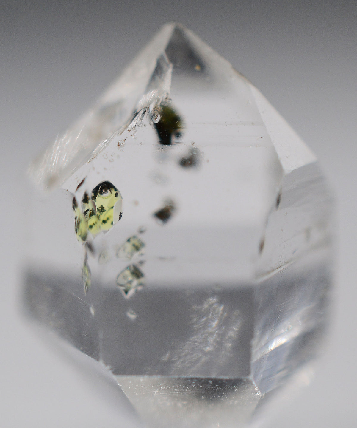 Golden Enhydro ~ Petroleum Quartz