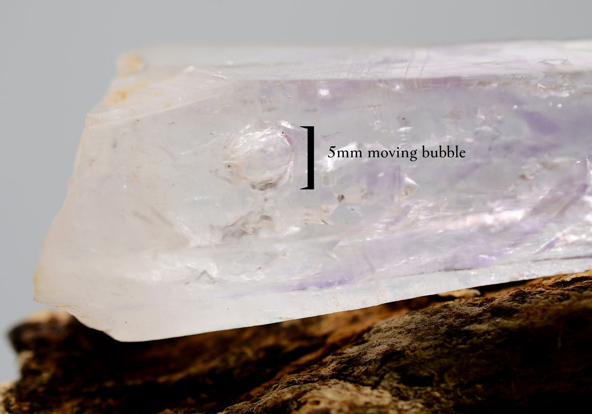 Brandberg Amethyst Enhydro Quartz Crystal