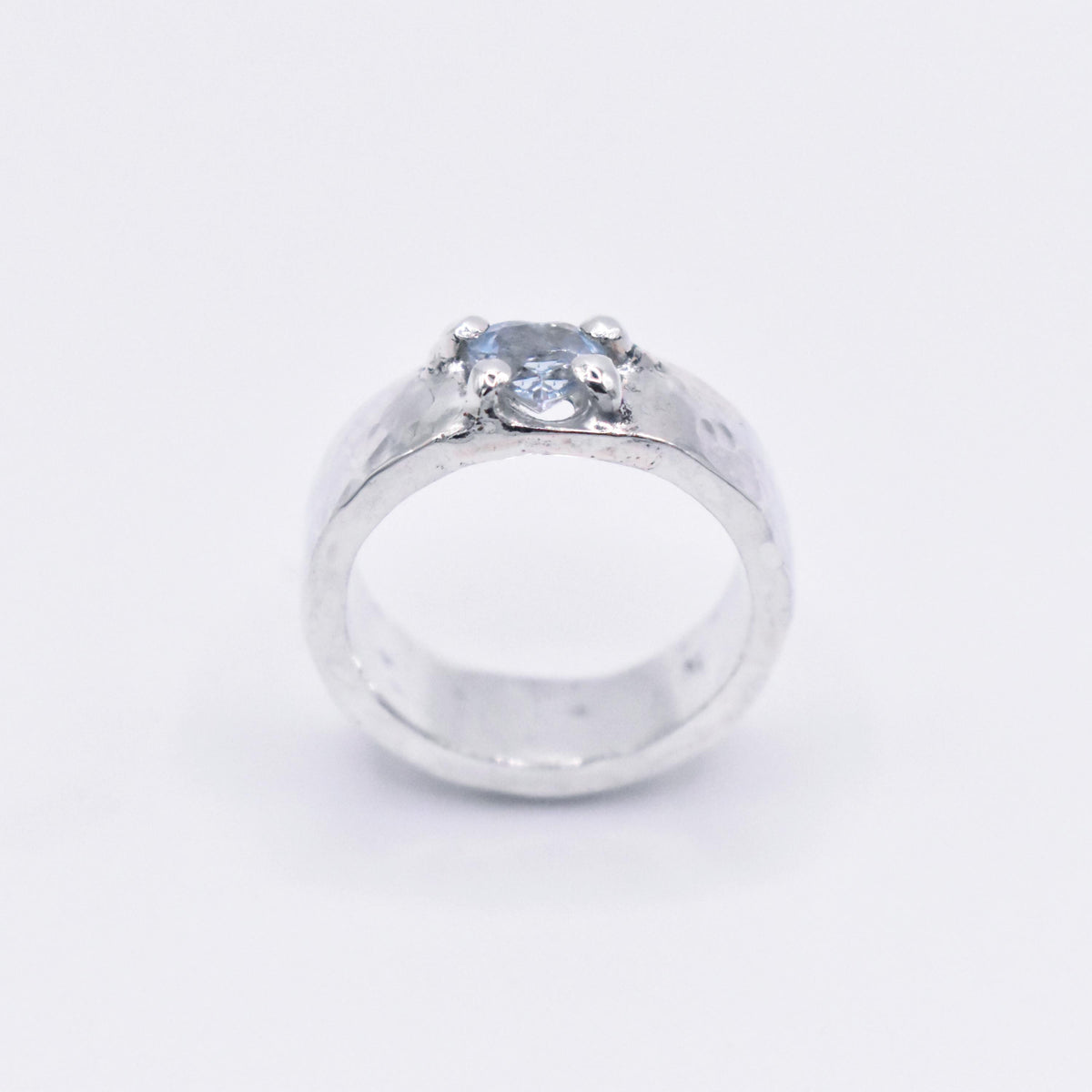 Sky Blue Topaz Sterling Silver Ring