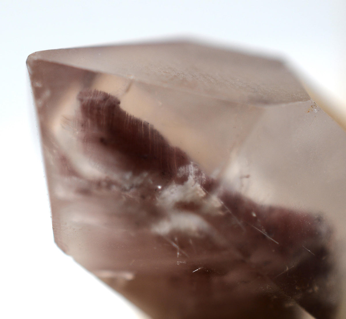 Lithium Phantom Quartz Silver Pendant