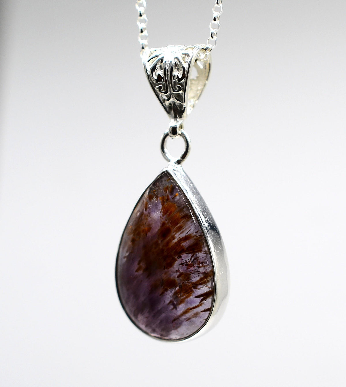 Super 7 Silver Pendant