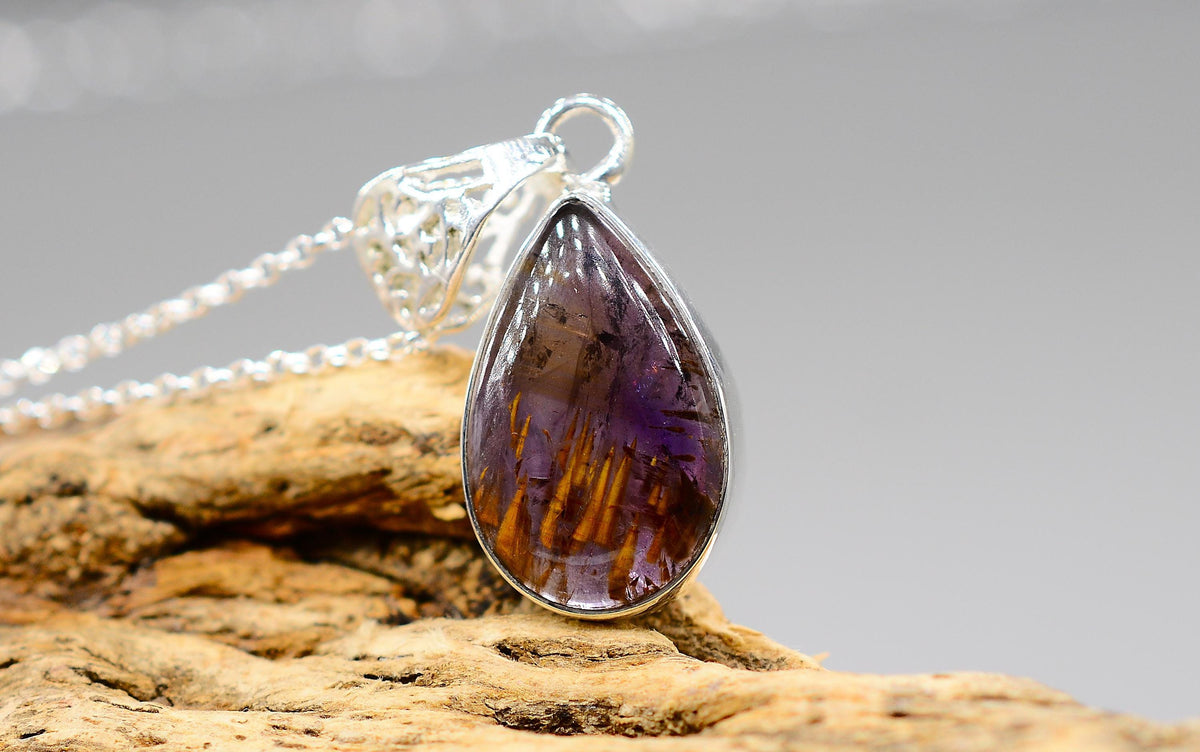 Super 7 Silver Pendant