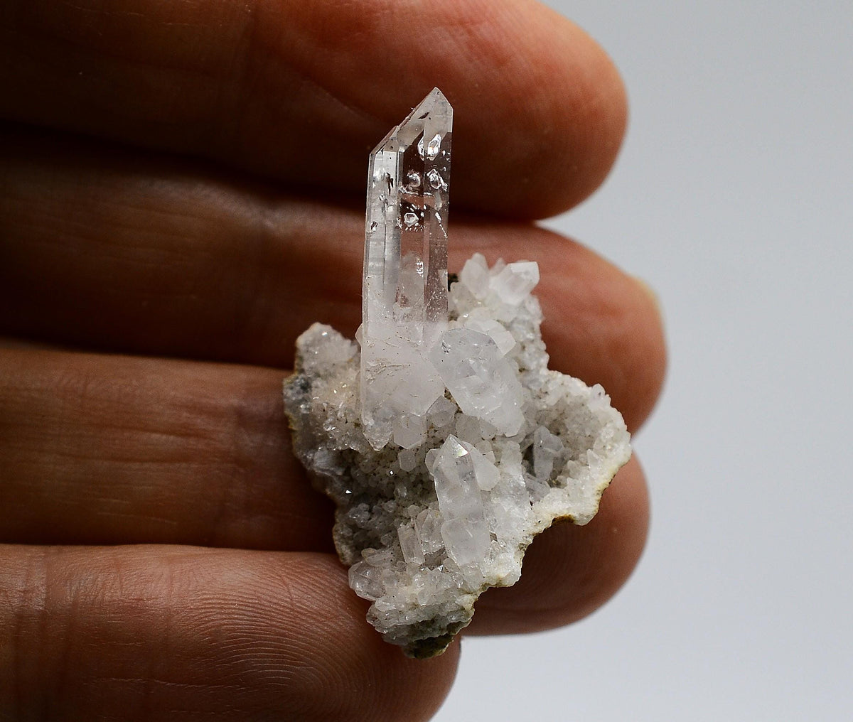 Omapeleki Brandberg Quartz Negative Manifestation Enhydro Cluster