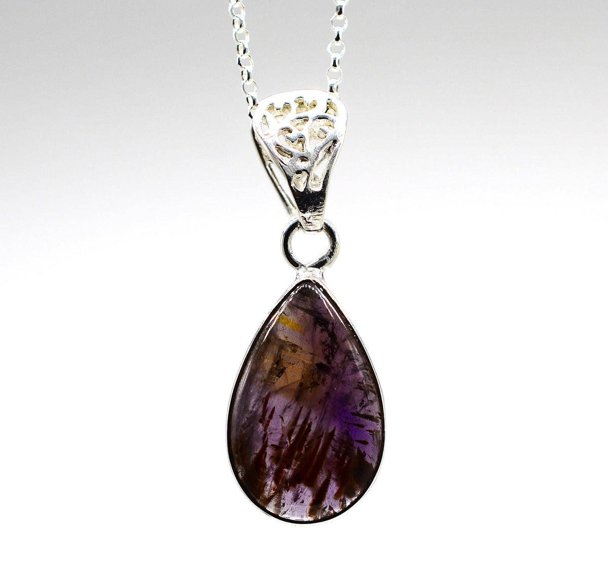 Super 7 Silver Pendant