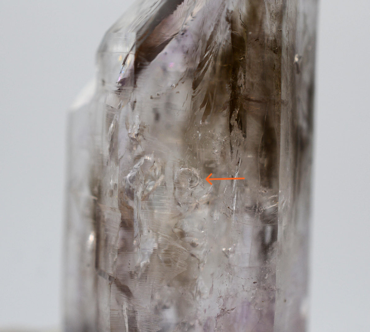 Brandberg Smoky Phantom Enhydro Quartz