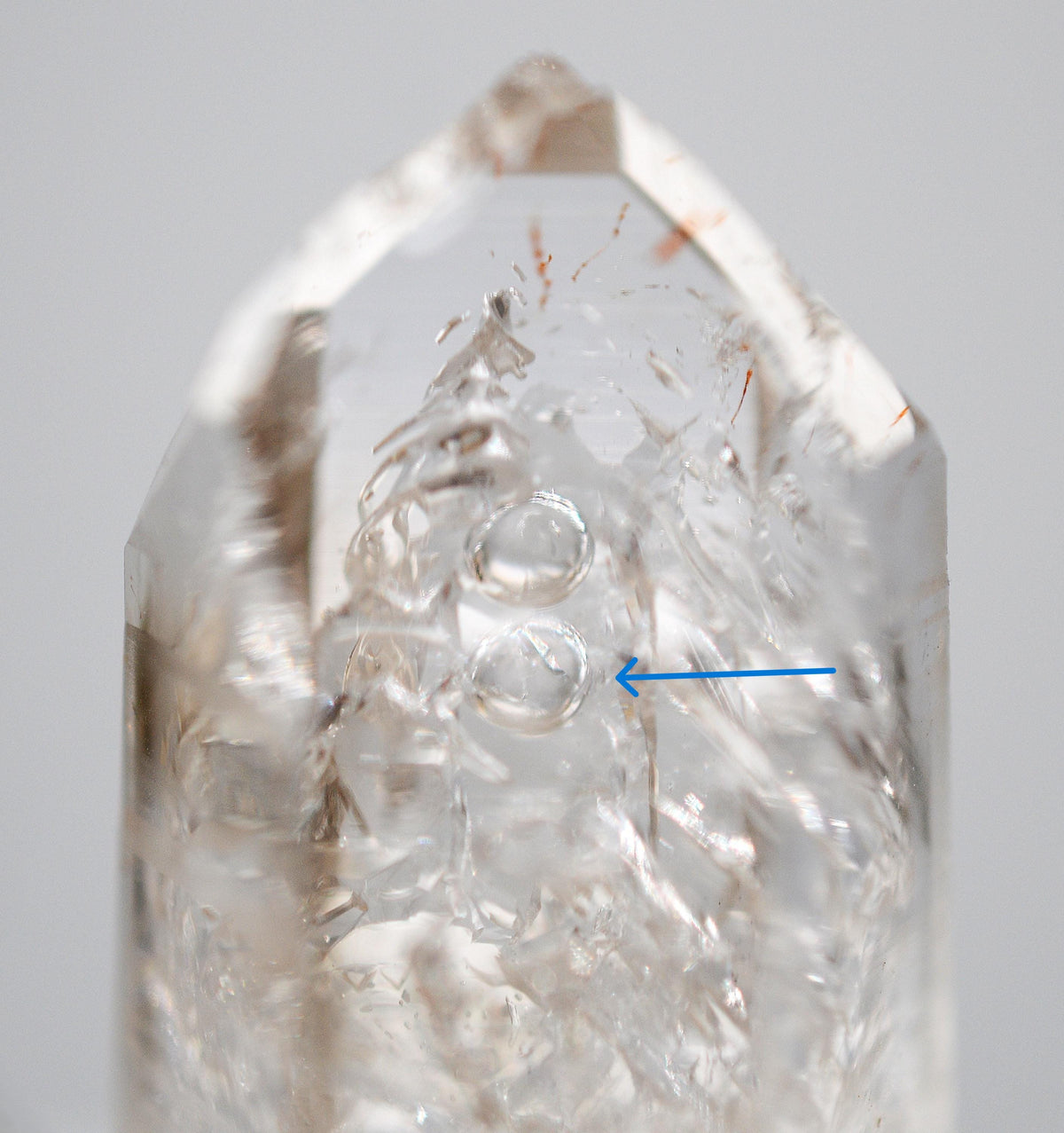 Brandberg Quartz Self-Healed Enhydro