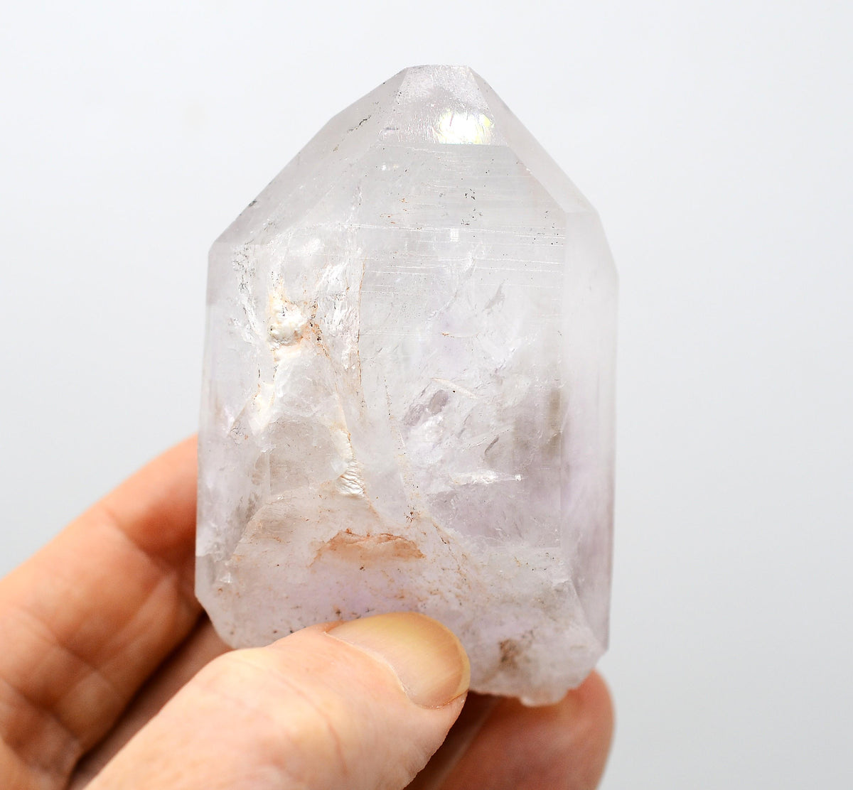 Brandberg Quartz Self-Healed Enhydro Grounding Crystal