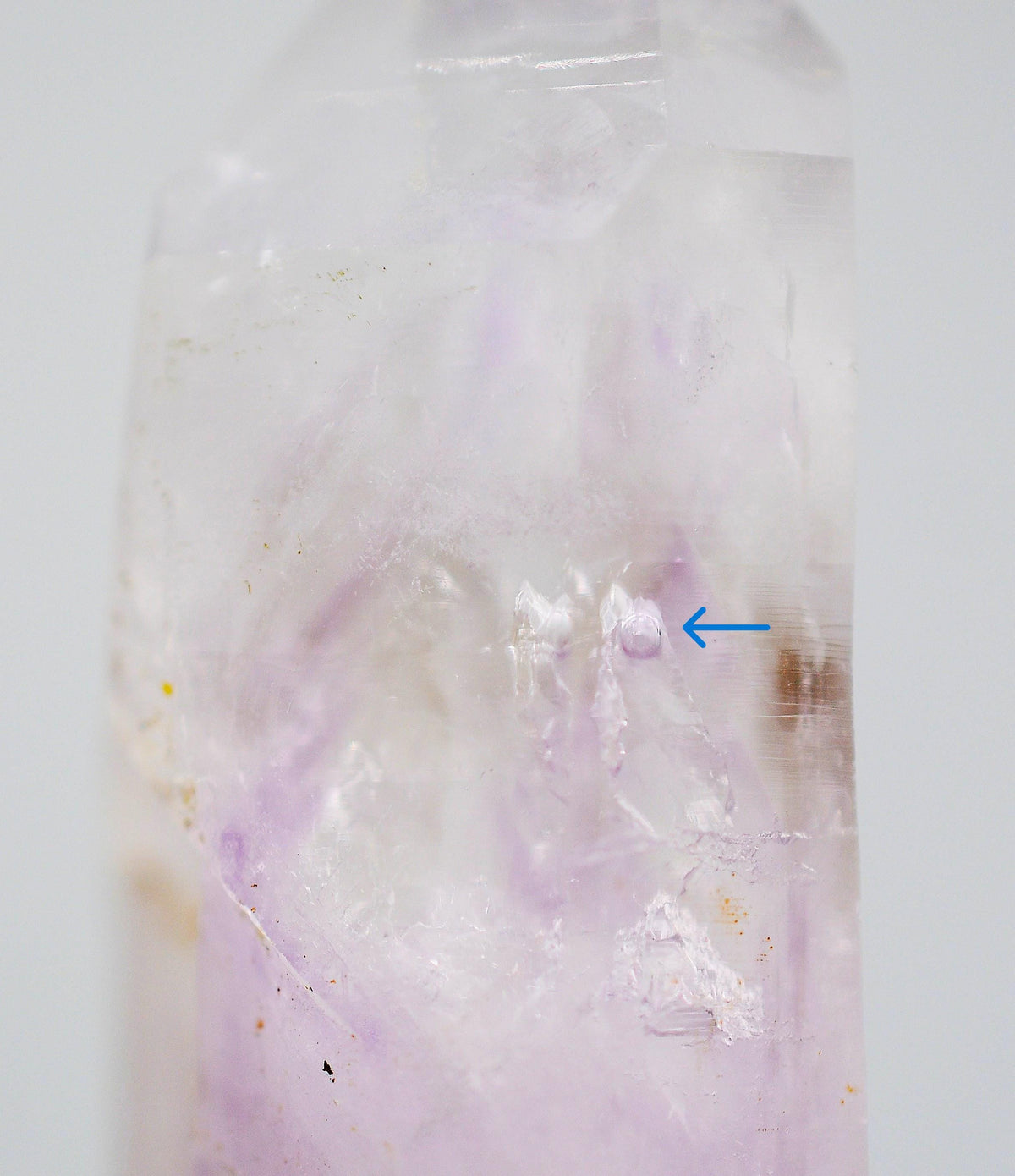 Brandberg Amethyst Enhydro Quartz: Ethically Mined Bubble Quartz
