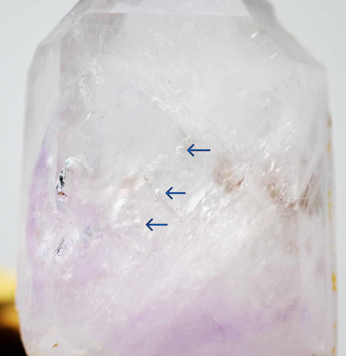 Brandberg Amethyst Enhydro Quartz: Ethically Mined Bubble Quartz
