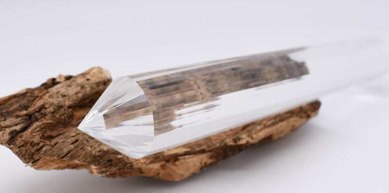 24 Sided Himalayan Quartz Vogel Wand