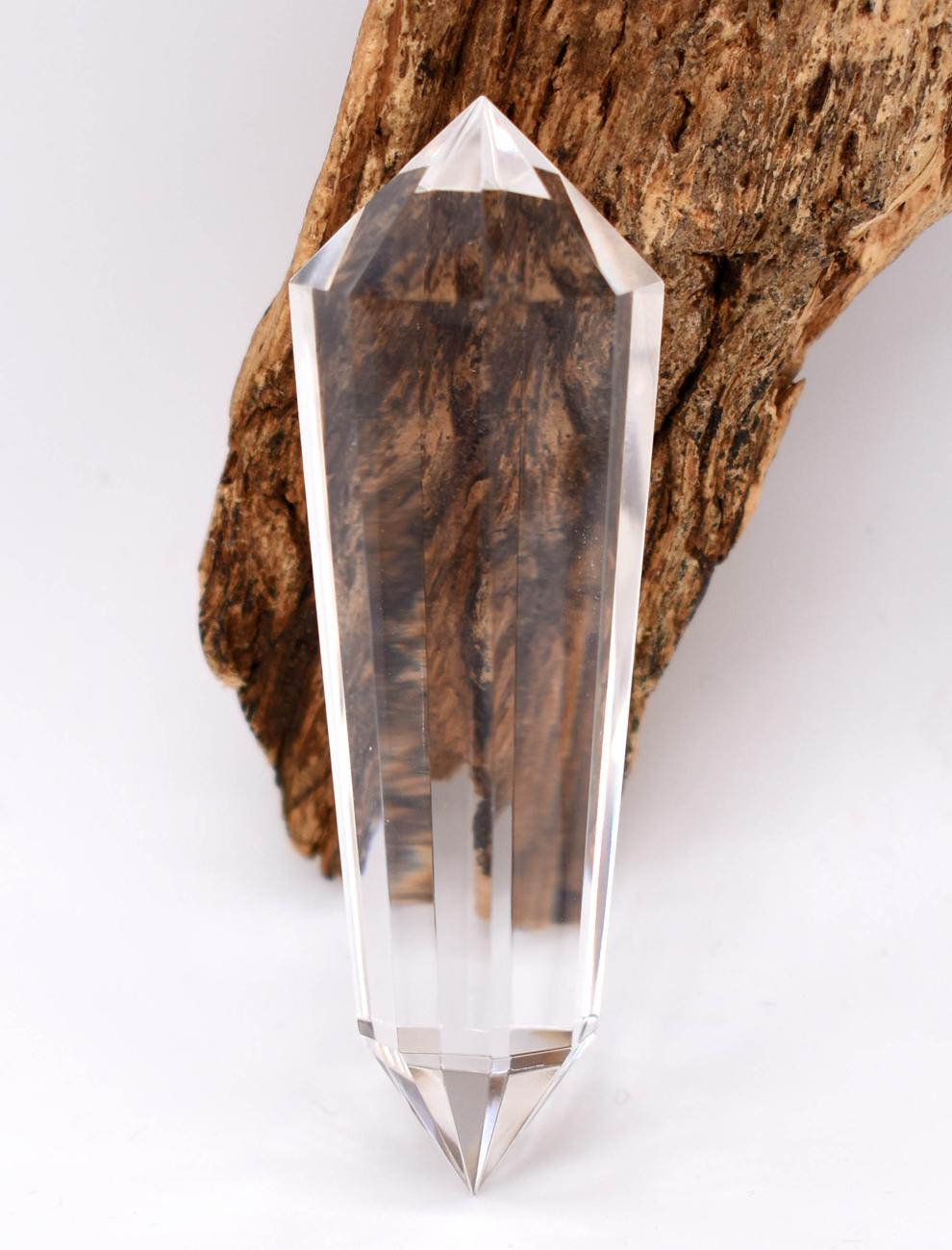 8 Sided Himalayan Quartz Vogel Wand