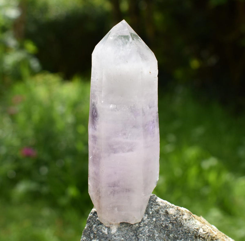 Brandberg Amethyst Flame Enhydro Quartz