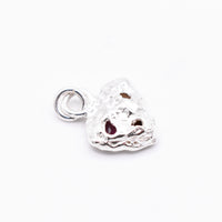 Handmade Madeira Citrine, Peach Garnet and Pink Tourmaline Sterling Silver Pendant