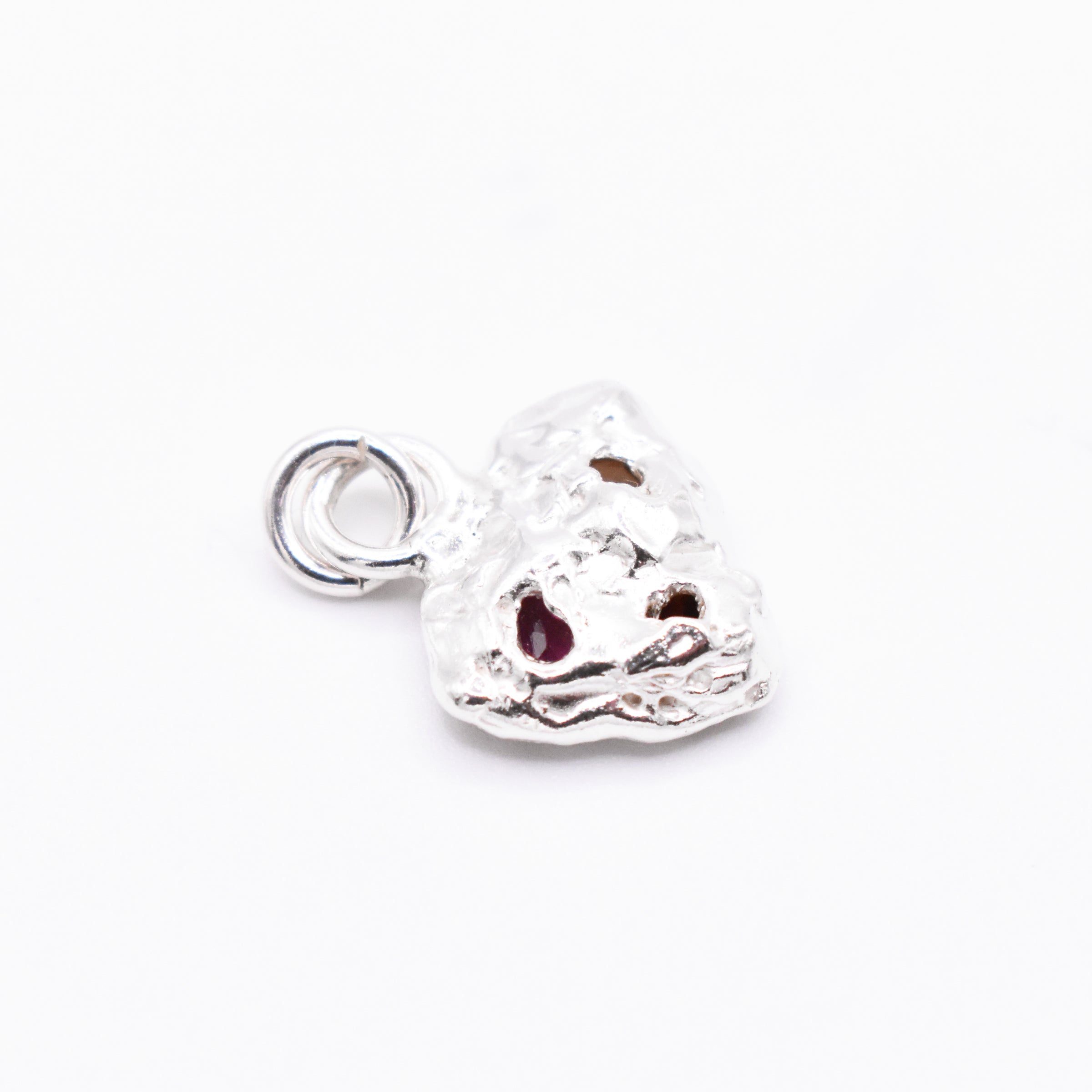 Handmade Madeira Citrine, Peach Garnet and Pink Tourmaline Sterling Silver Pendant