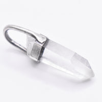 Handmade Himalayan Quartz Oxidised Sterling Silver Pendant
