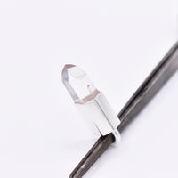 Handmade Brandberg Quartz Sterling Silver Pendant