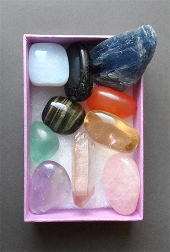 Chakra Kit with Lithium Quartz