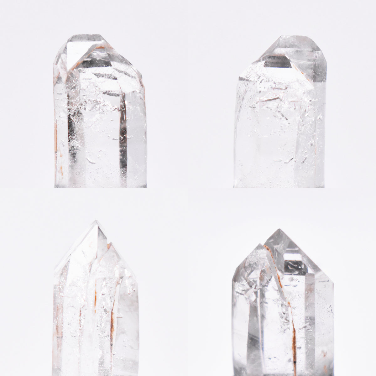 Handmade Brandberg Quartz Tantric Twin Silver & 9ct Gold Pendant