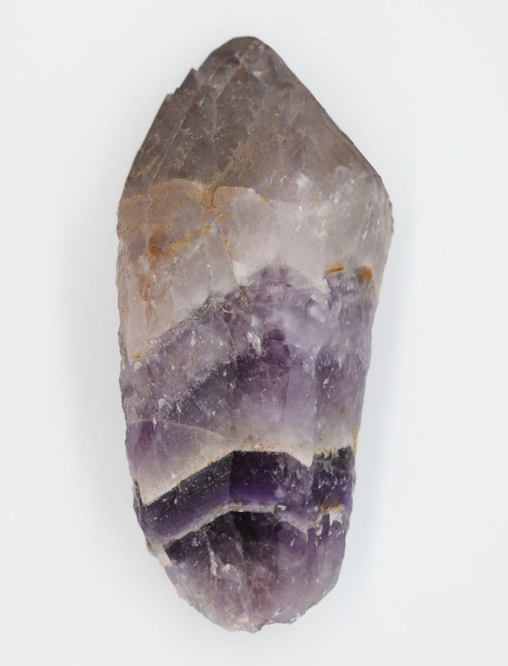 Auralite-23 Crystal (Canadian Chevron Amethyst) popular : 356 gram StandUP ~ Rare Smokey Pink Elestial Terminated Wand