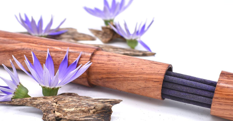 Limited Edition Organic Blue Lotus & Oud (Agarwood) Incense Sticks