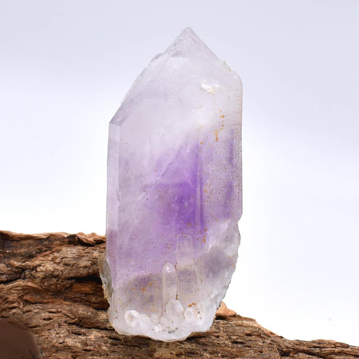 Brandberg Amethyst Flame Record Keeper Etched Enhydro