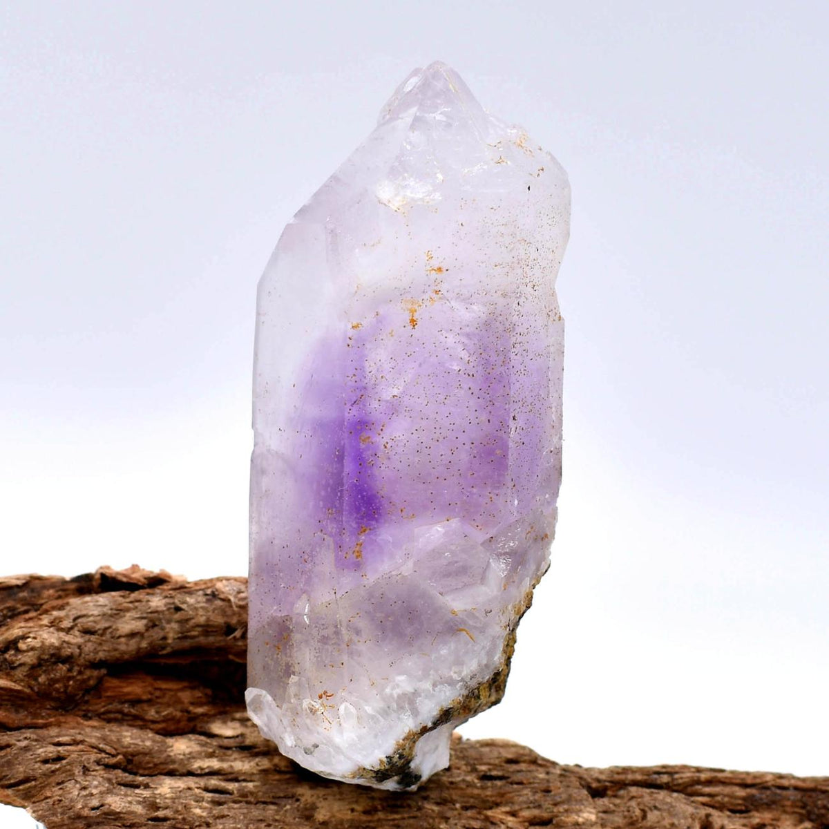 Brandberg Amethyst Flame Record Keeper Etched Enhydro