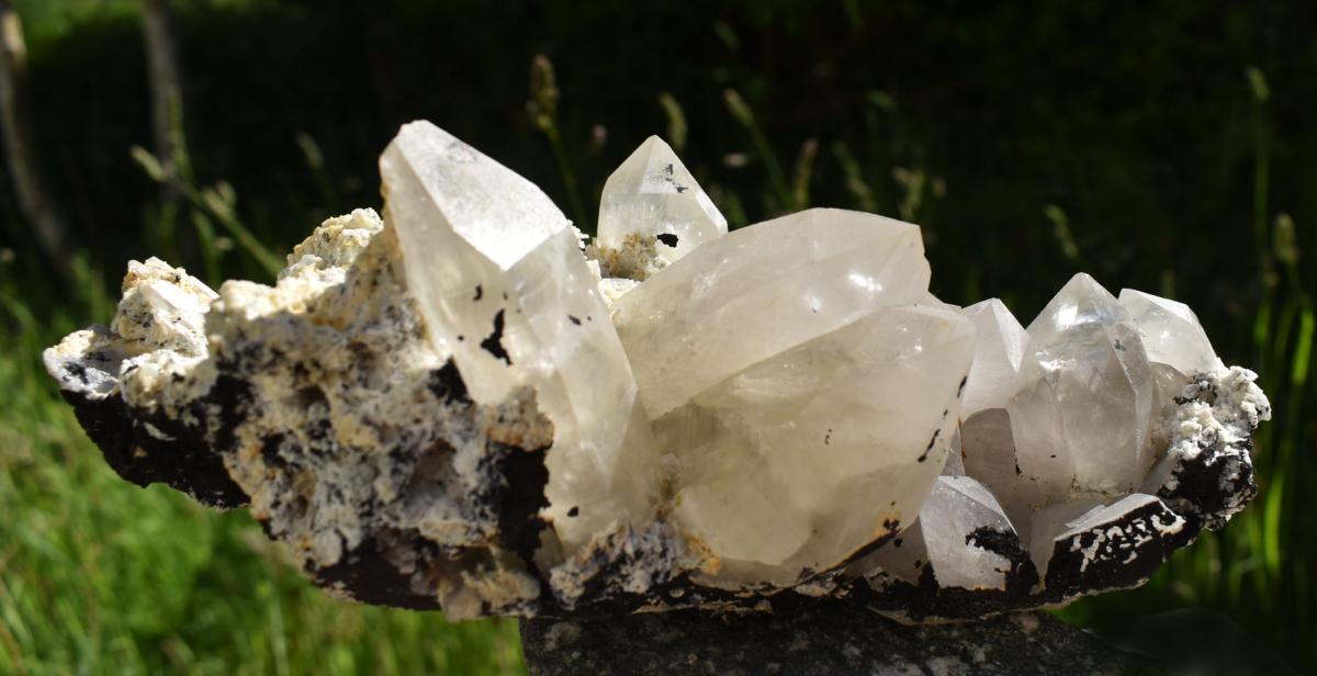 Large Brandberg Quartz Cluster