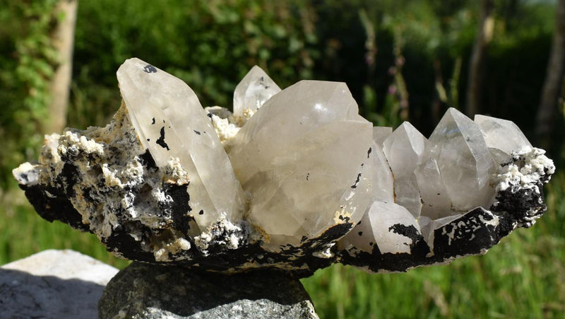 Large Brandberg Quartz Cluster