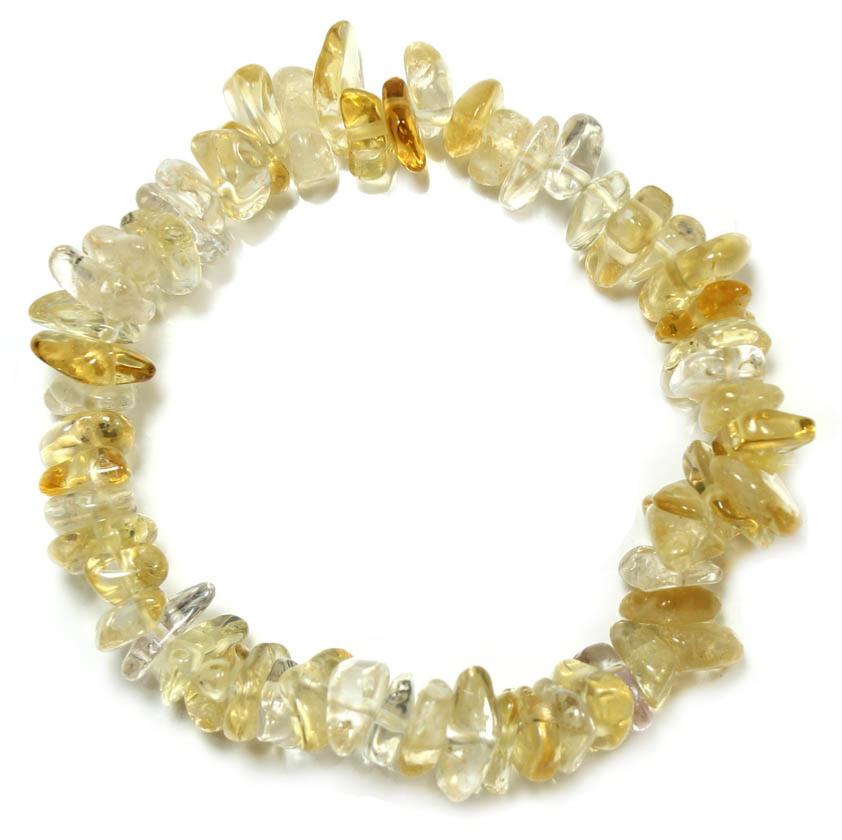 Tumbled Natural Citrine Bracelet