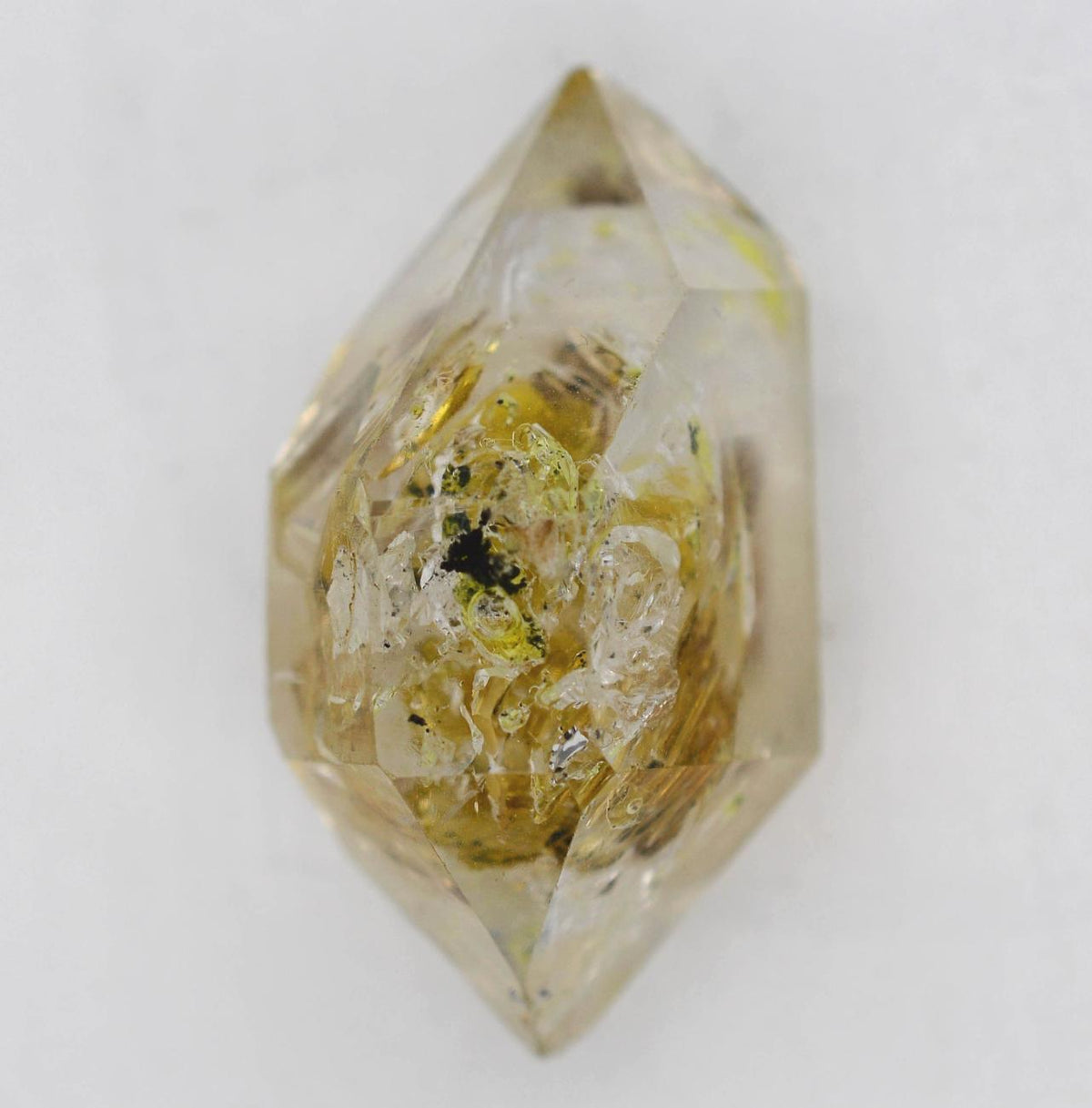 Golden Enhydro ~ Petroleum Quartz DT