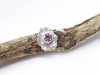 Handmade Amethyst Sterling Silver Pendant