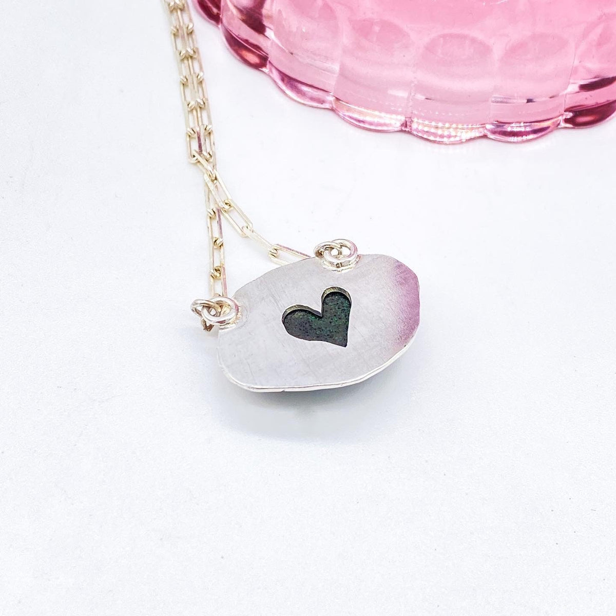 Handmade Opal Sterling Silver Necklace