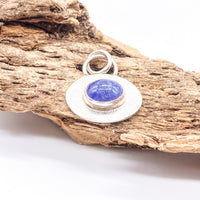Tanzanite Sterling Silver Handmade Pendant