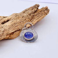 Tanzanite Sterling Silver Handmade Pendant