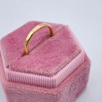 Hammered 9ct Gold Ring - Individually Handmade