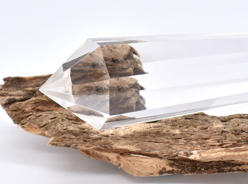 8 Sided Himalayan Quartz Flawless Vogel Wand