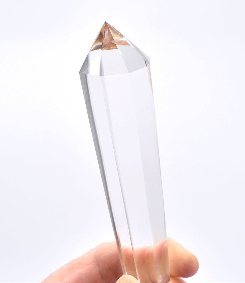 8 Sided Himalayan Quartz Flawless Vogel Wand