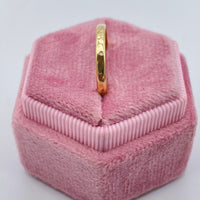 9ct Hammered Gold Ring